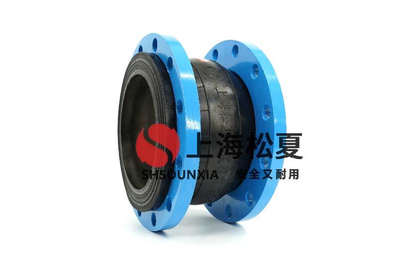 消防用增压泵安装DN500橡胶软接头jpg